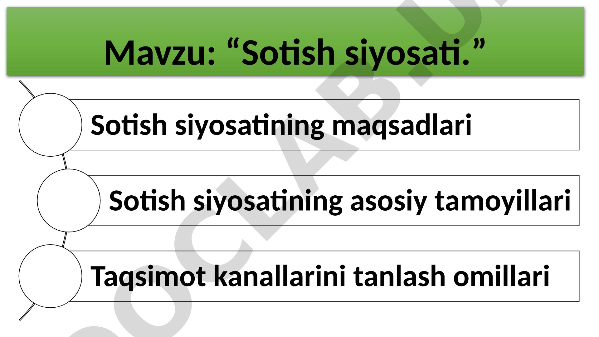 Sotish siyosati