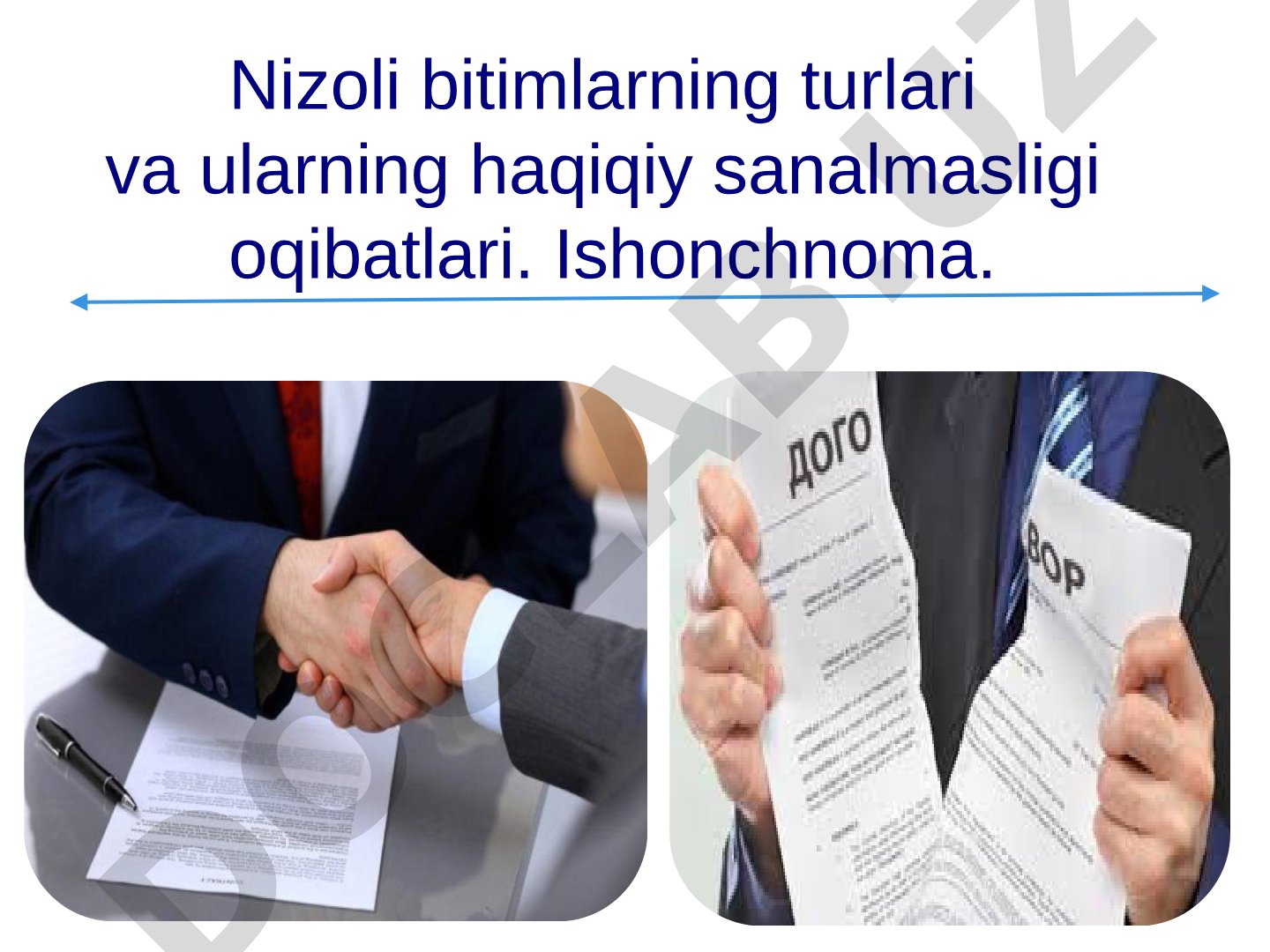 Nizoli Bitimlar va Ishonchnoma