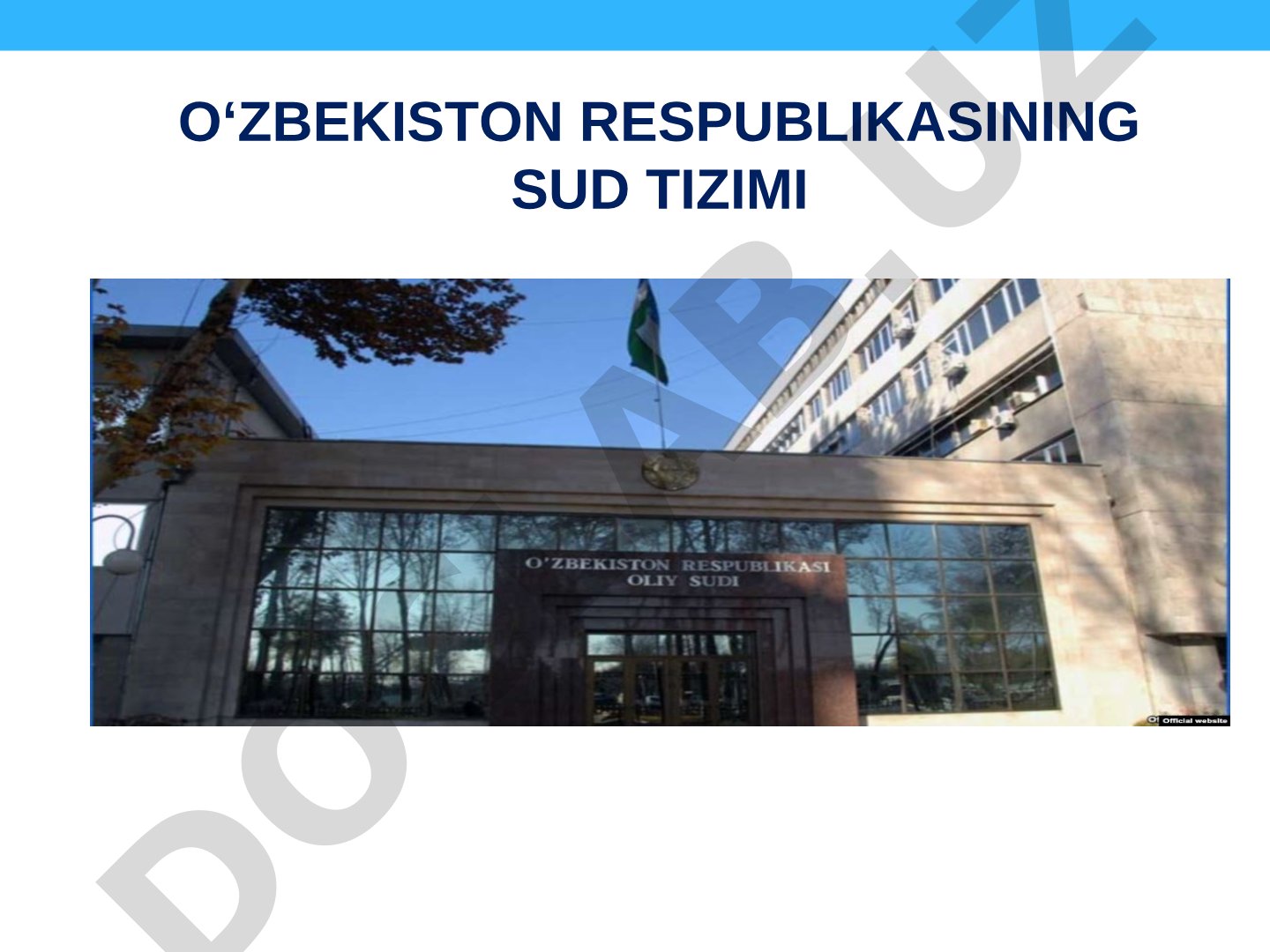 O'zbekiston Sud Tizimi