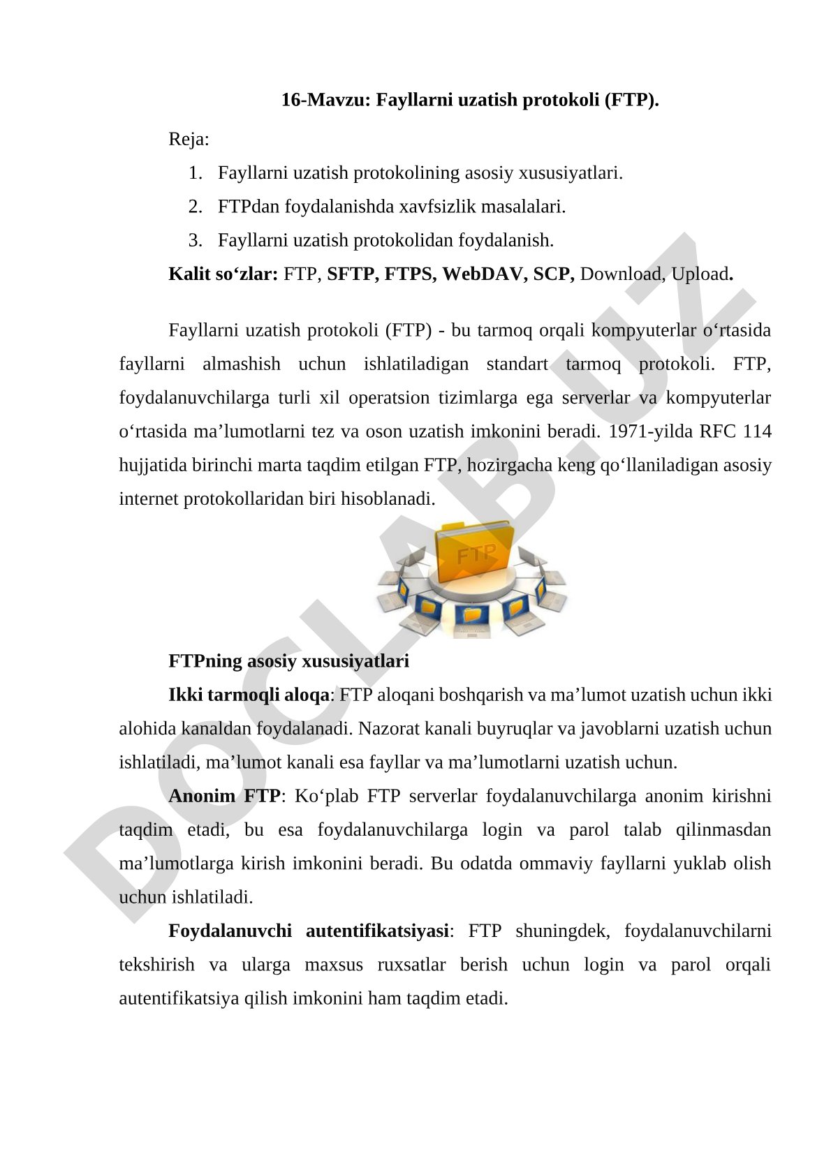 FTP Protokoli