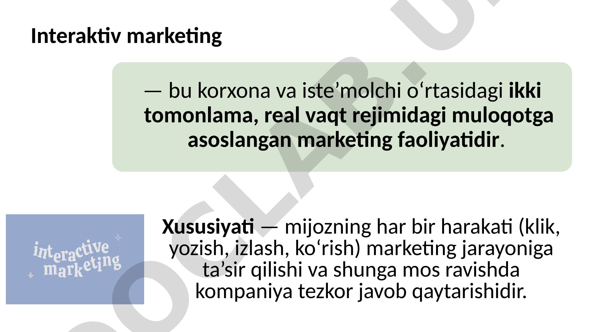 Interaktiv Marketing