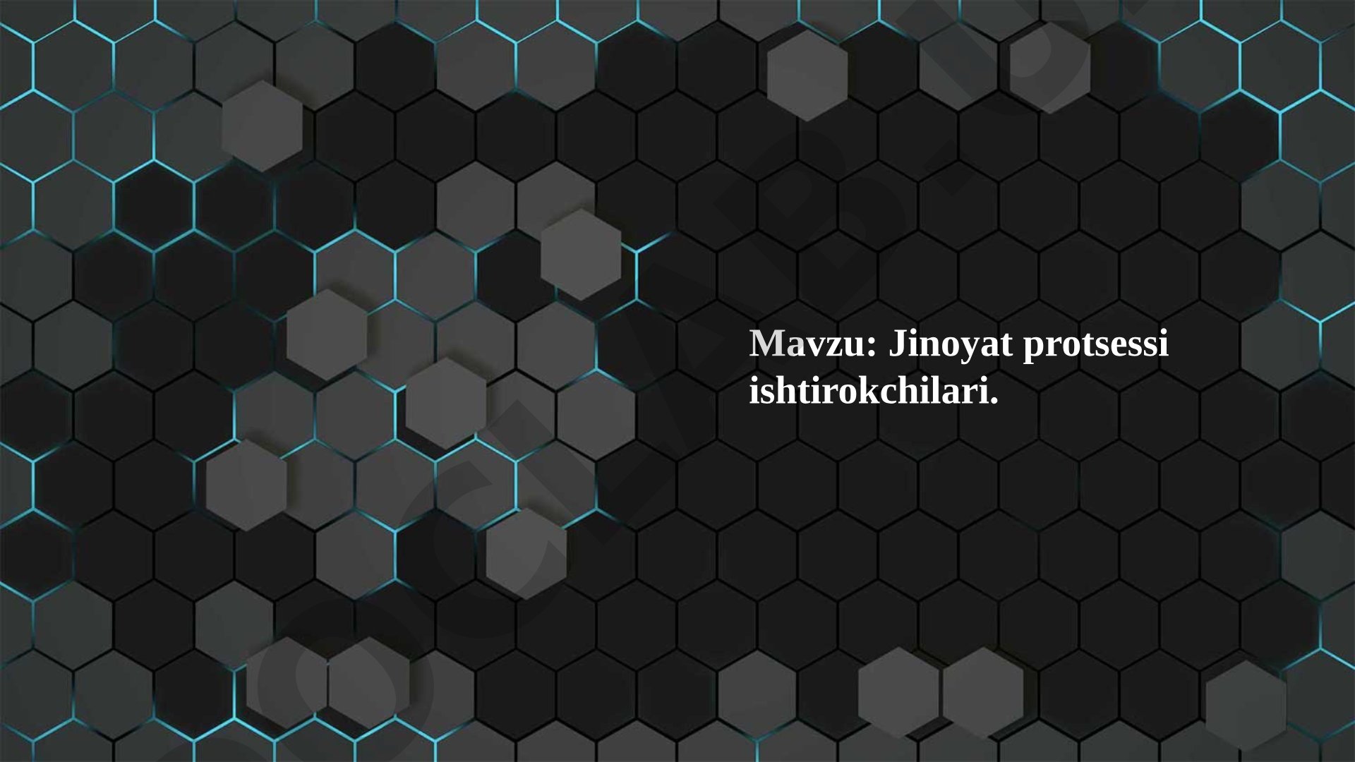 Jinoyat protsessida guvoh huquqlari