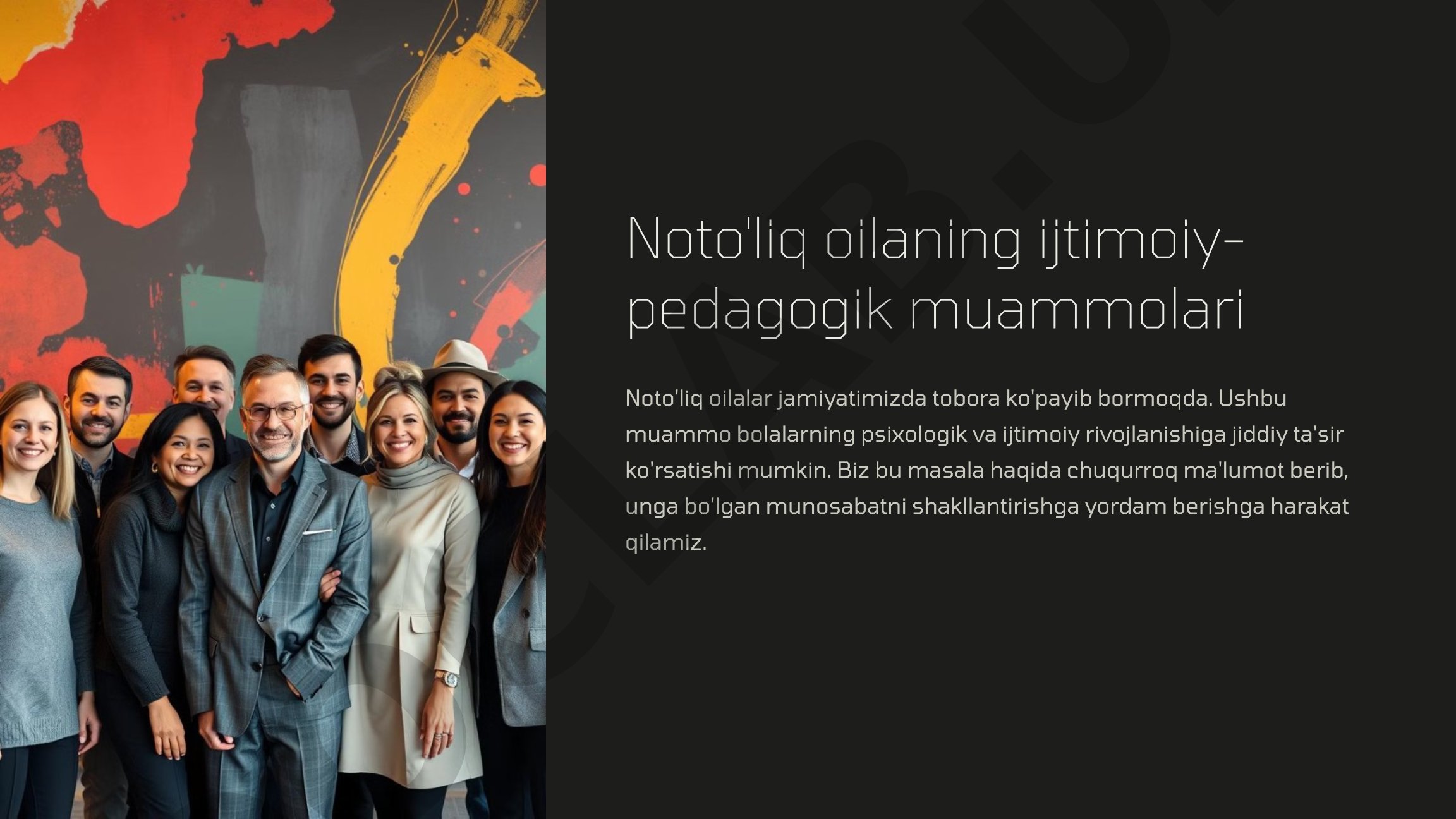 Noto'liq oilaning ijtimoiy-pedagogik muammolari