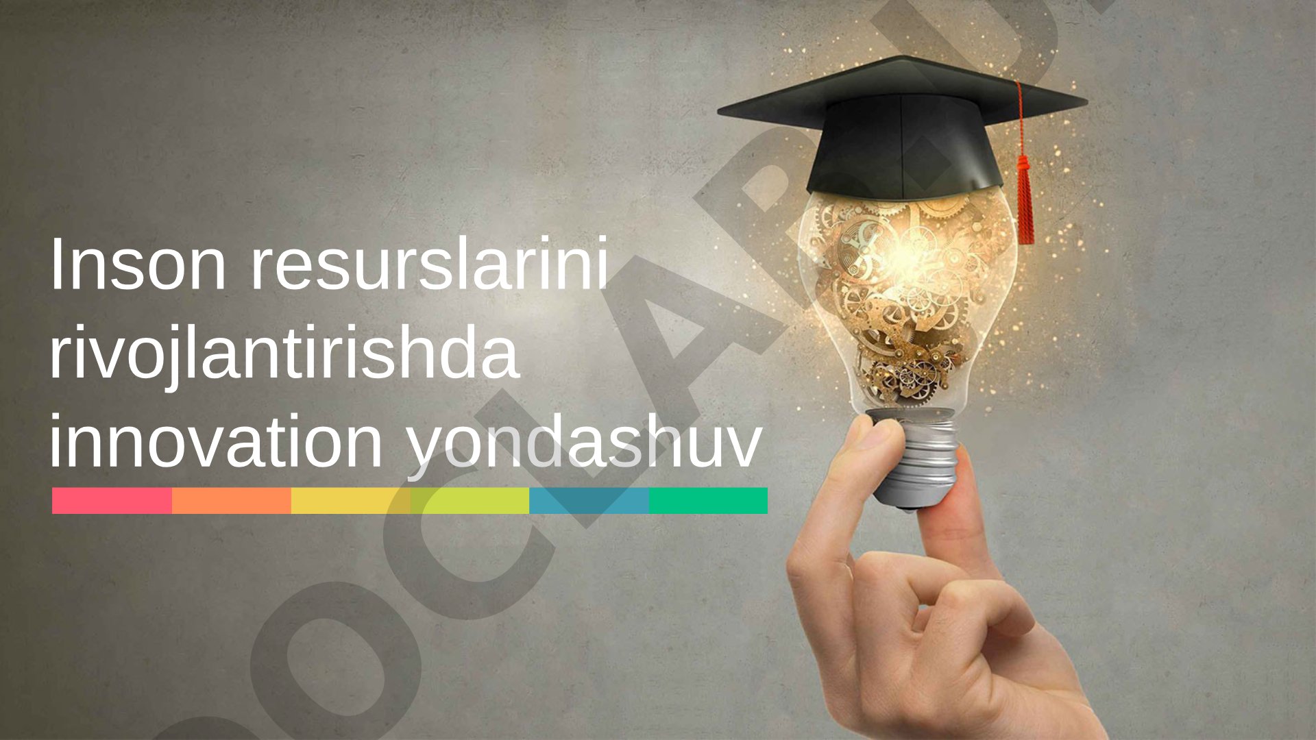 Strategik Inson Resurslarini Boshqarish Tadqiqoti