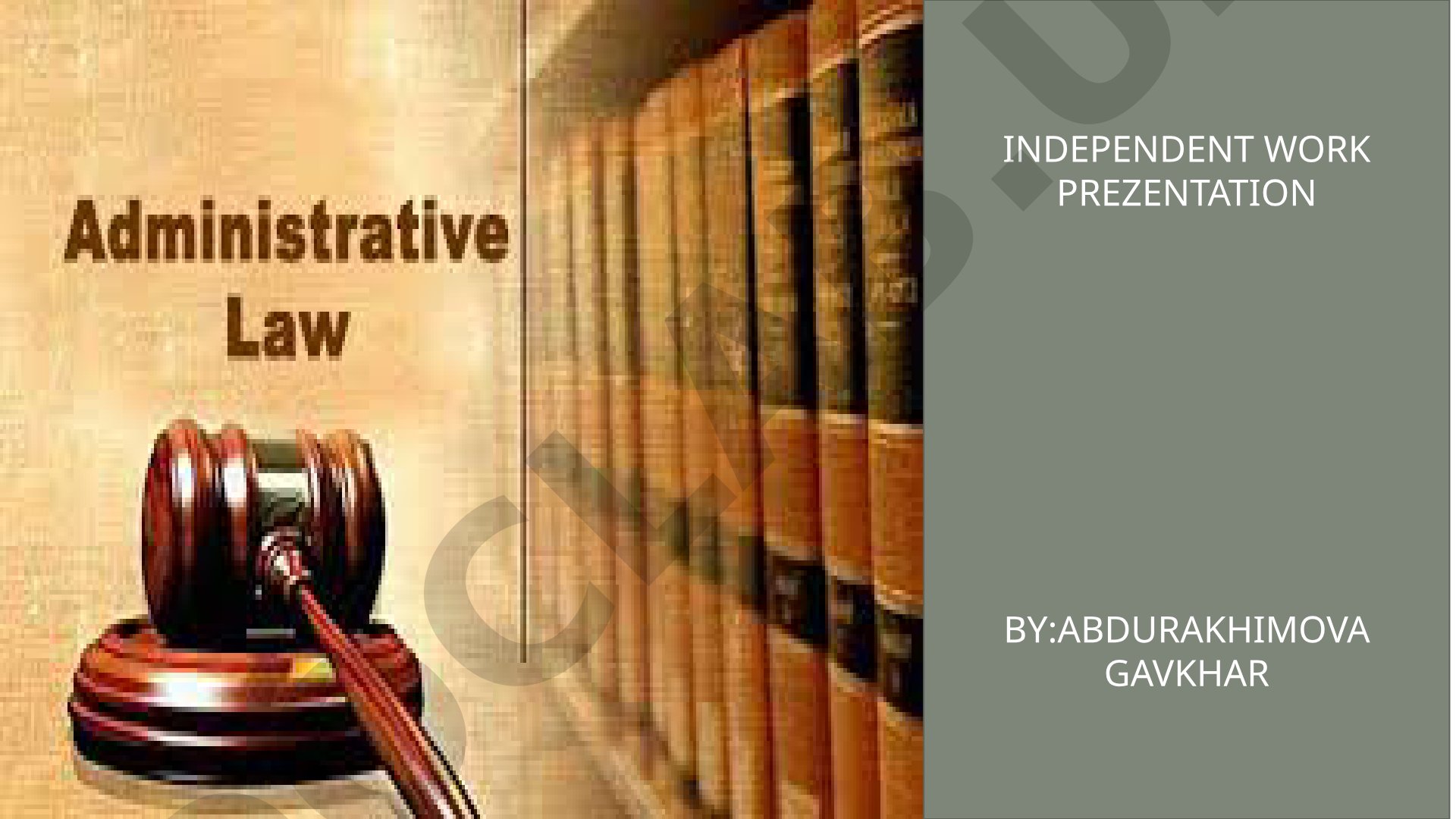 Administrative Procedure Presentation