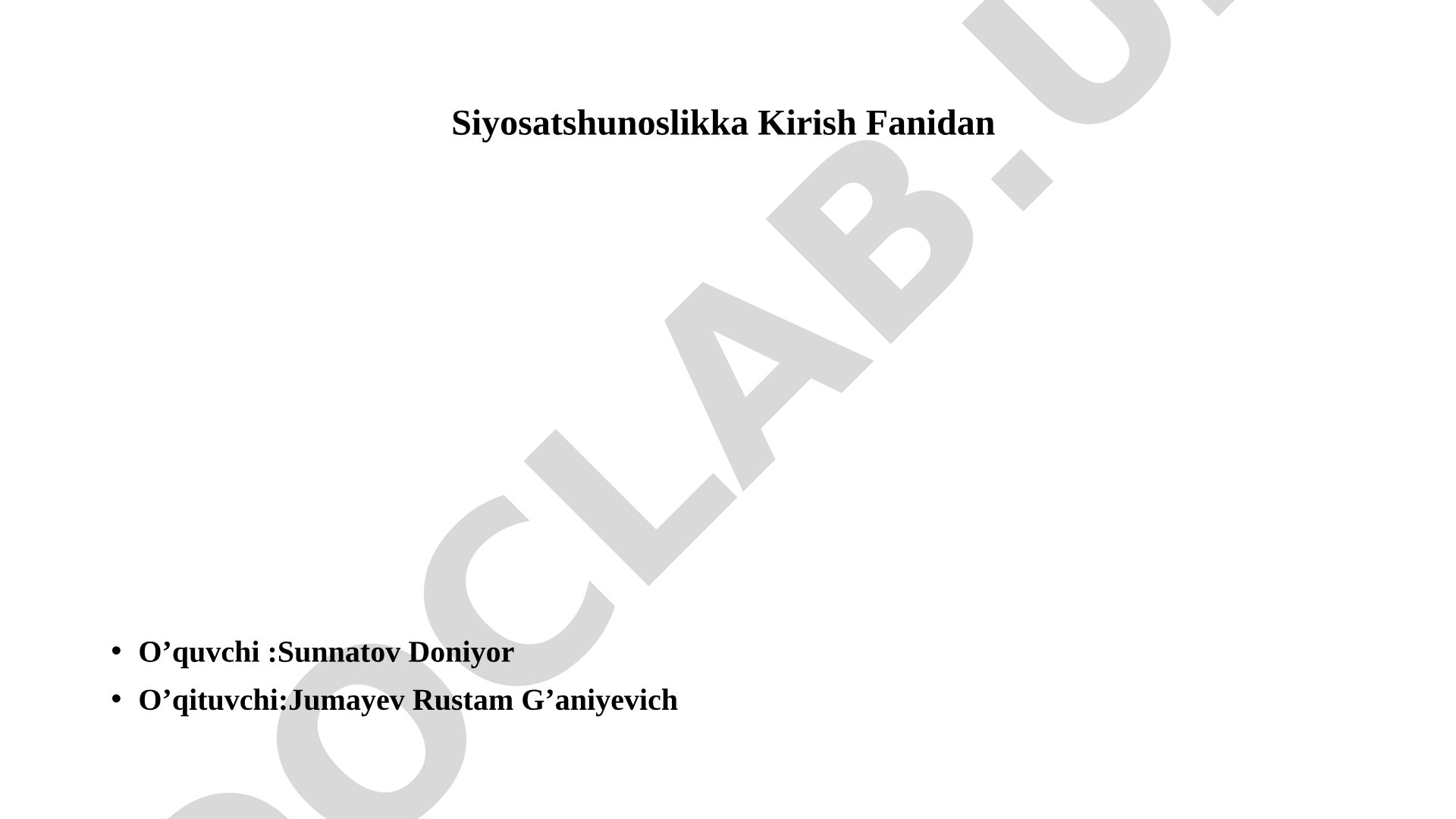 Fuqarolik Jamiyati Nazariyasi