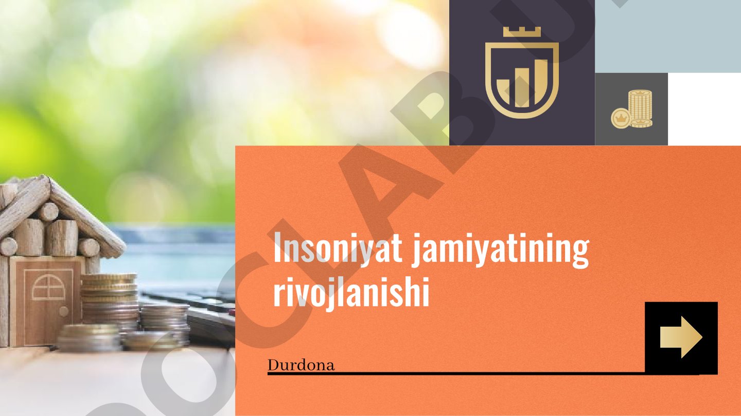 Insoniyat jamiyatining rivojlanishi