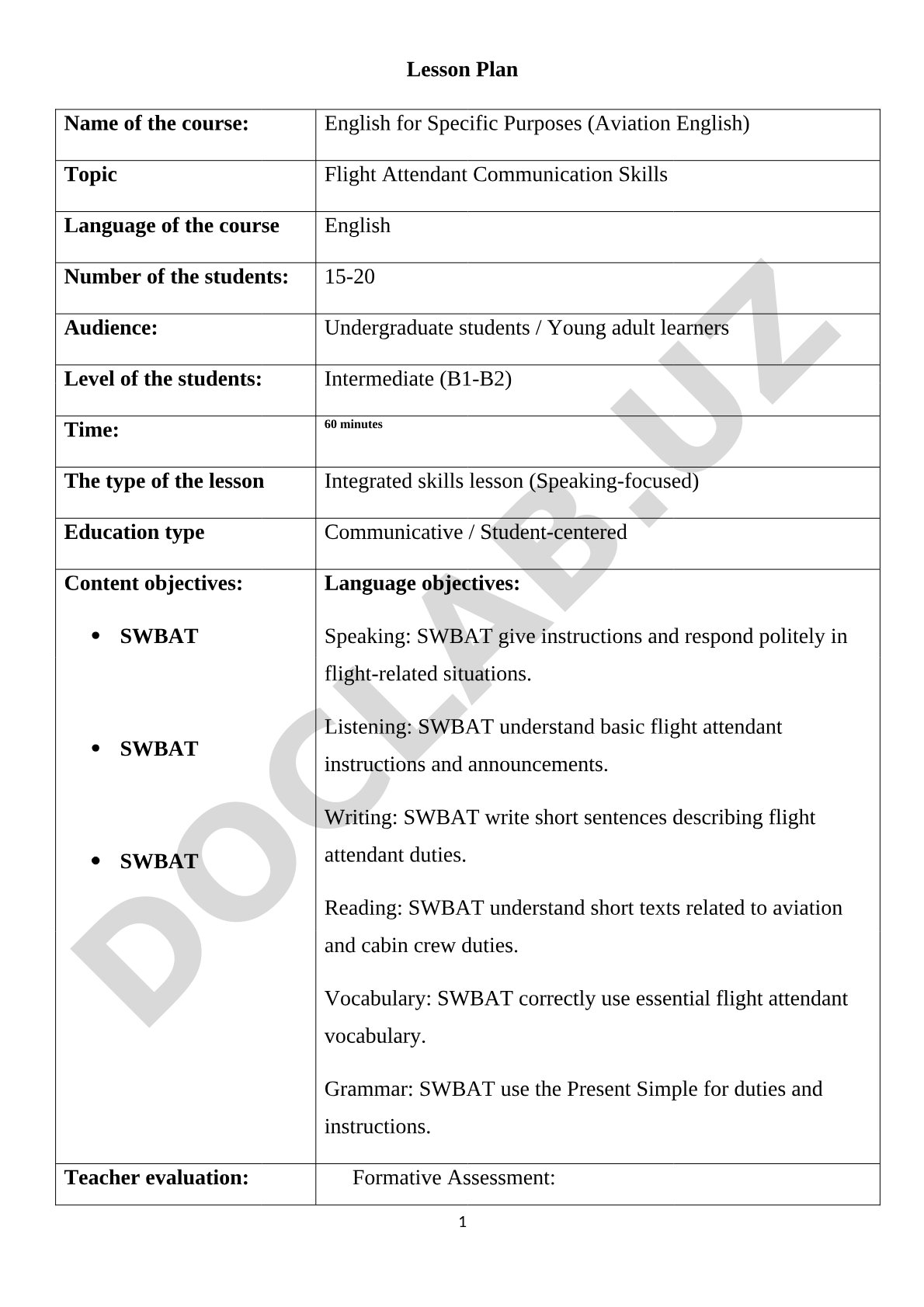 Flight Attendant Communication Skills