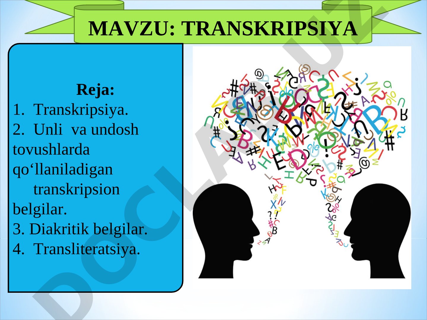 Transkripsiya