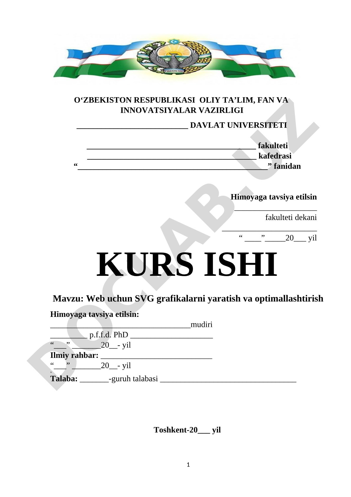 Web uchun SVG grafikalarni yaratish va optimallashtirish