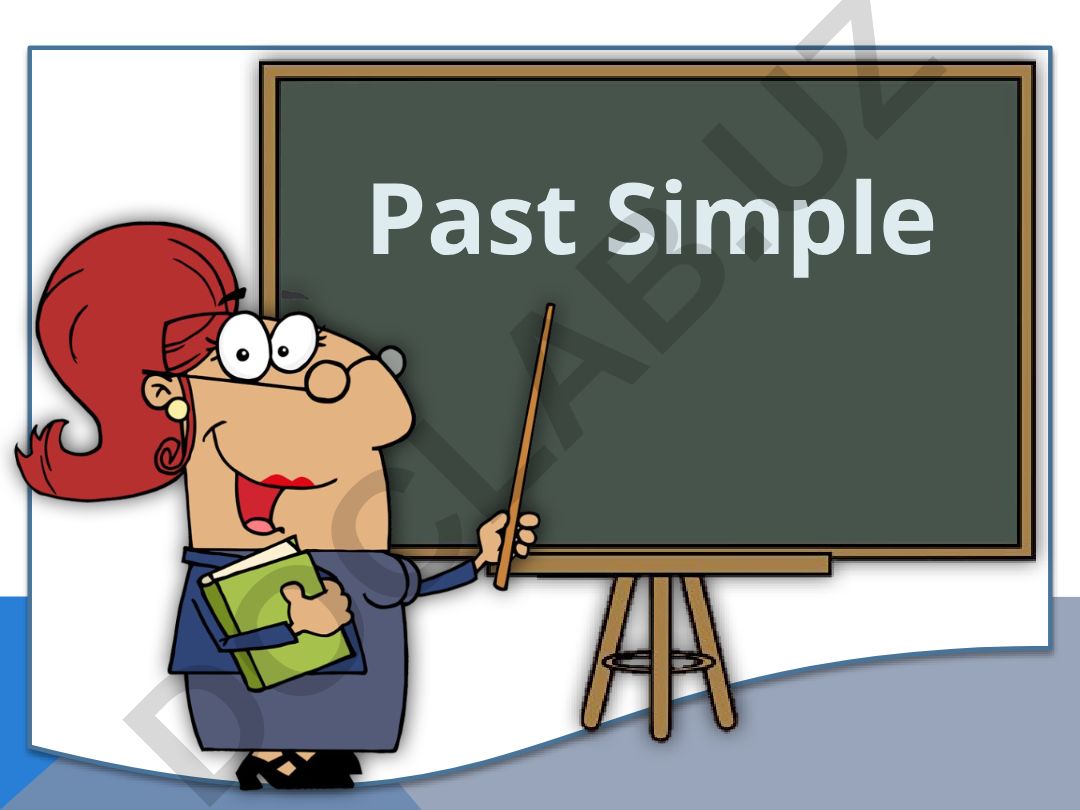 Past Simple - Regular verbs