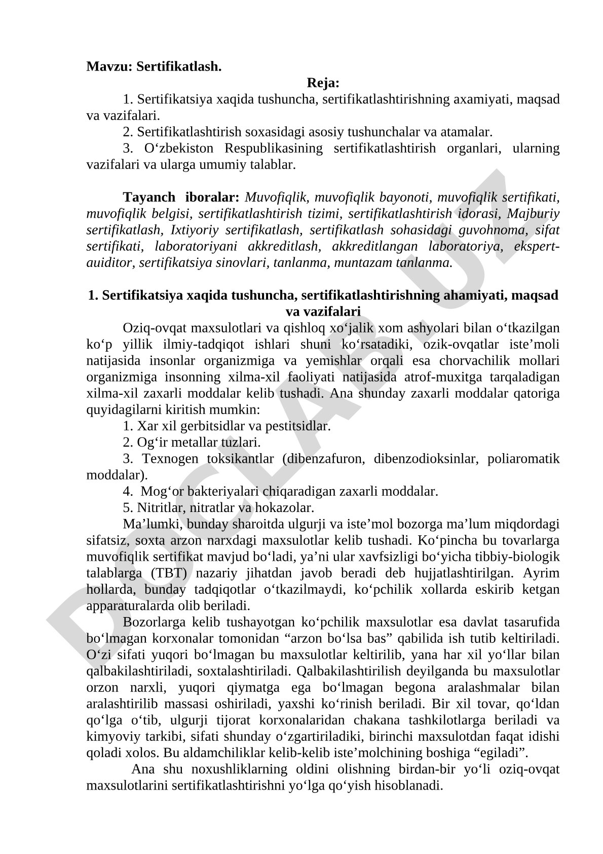 Sertifikatlash