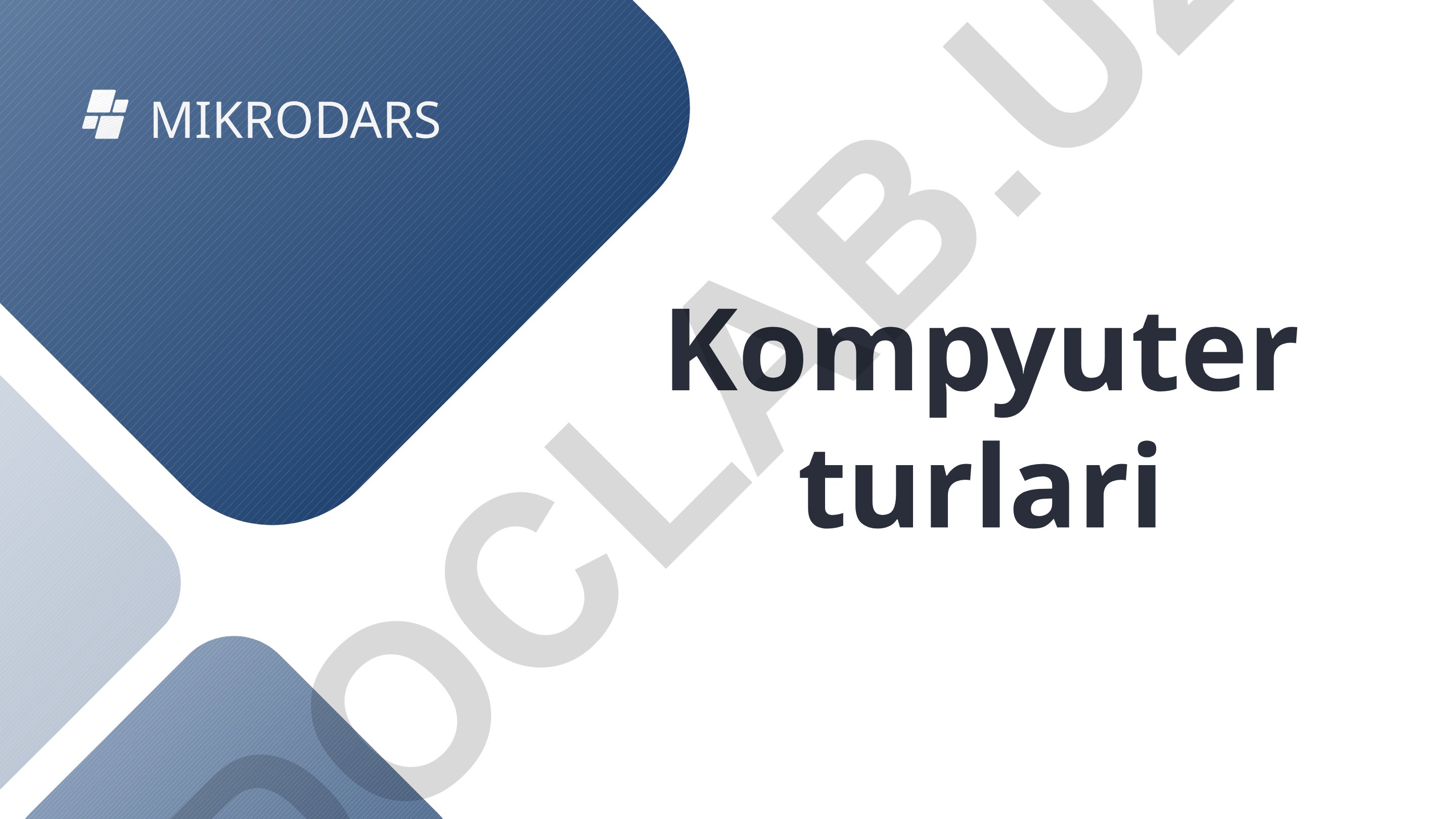 Kompyuter turlari