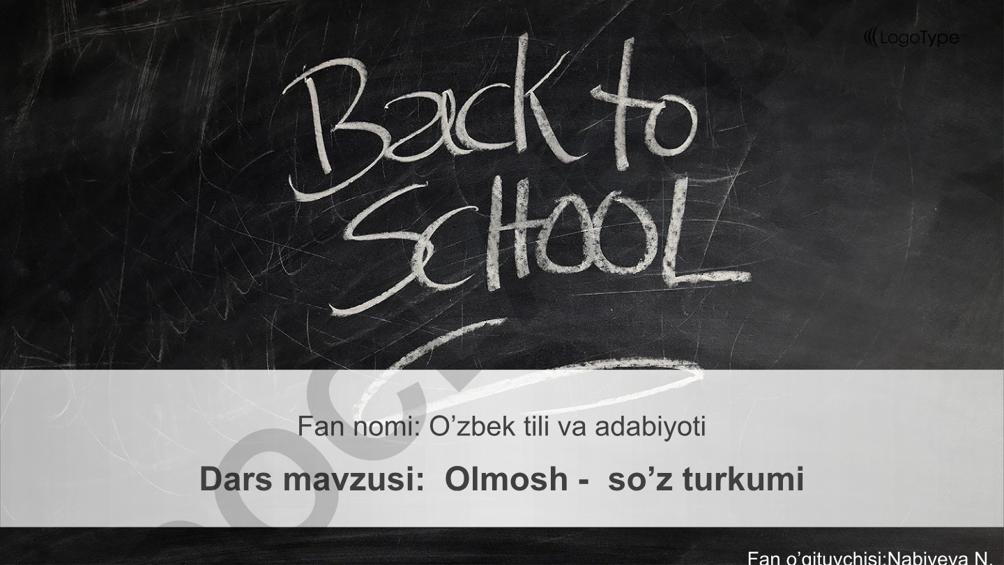 Olmosh - so'z turkumi