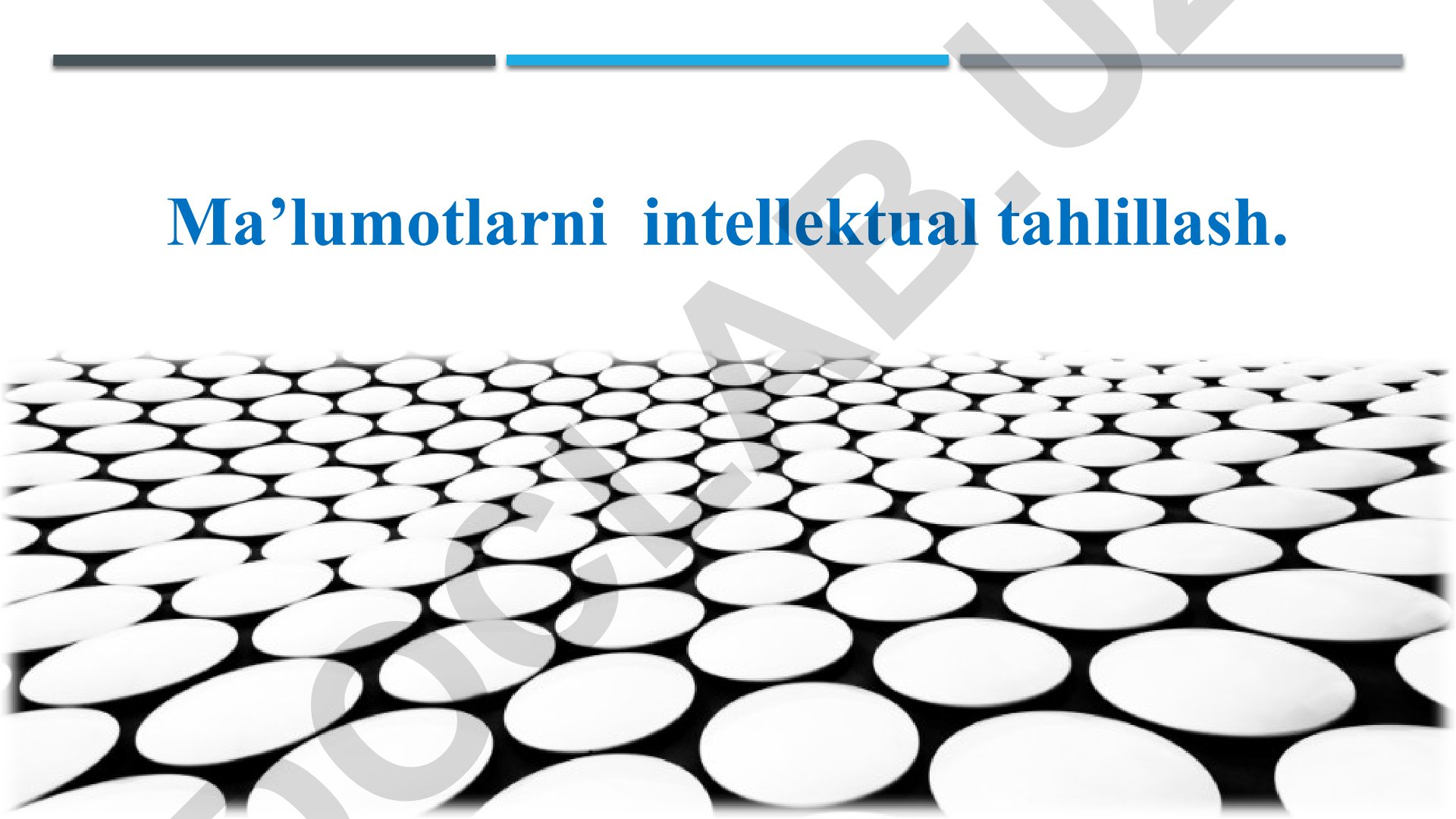 Ma'lumotlarni intellektual tahlillash