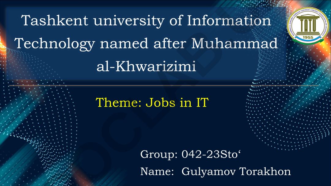 Jobs in IT