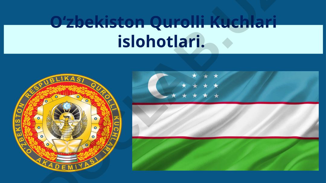 O‘zbekiston Qurolli Kuchlari islohotlari
