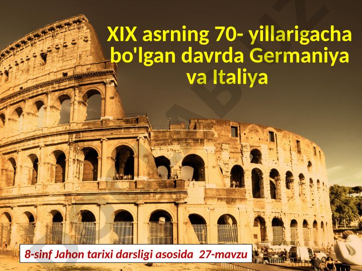 Germaniya va Italiyada 1848- yil inqiloblari