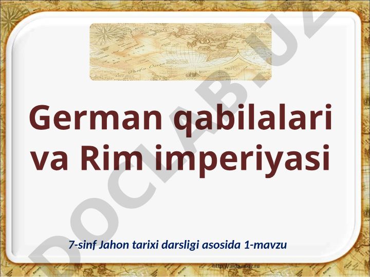 German qabilalari va Rim imperiyasi
