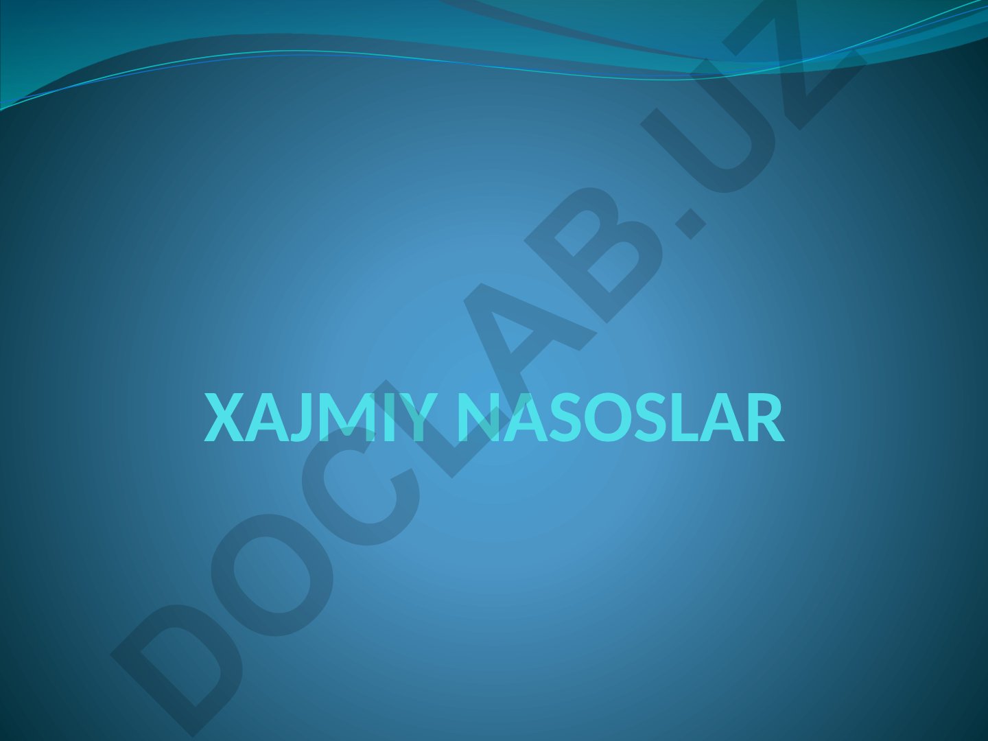 Xajmiy nasoslar: tuzilishi, ishlash prinsipi va klassifikatsiyasi