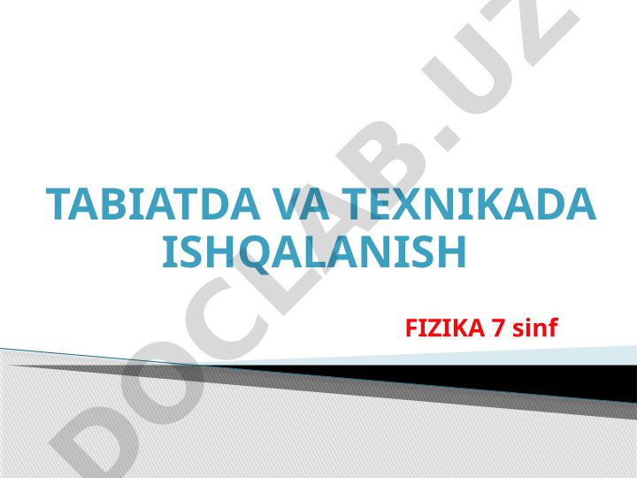 Tabiatda va texnikada ishqalanish