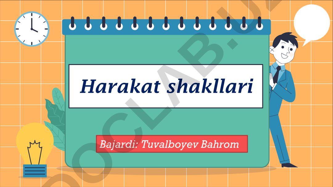 Harakat shakllari