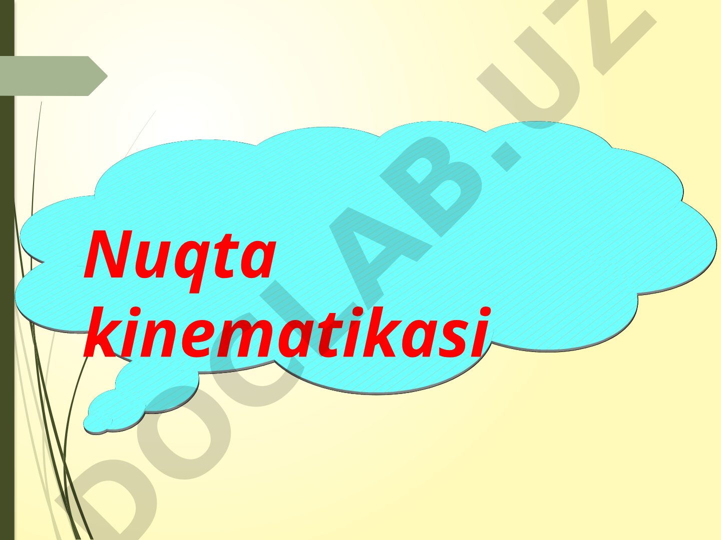 Nuqta kinematikasi