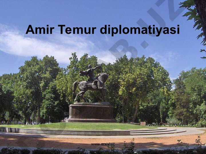 Amir Temur diplomatiyasi