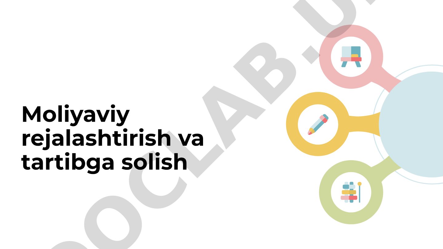 Moliyaviy rejalashtirish va tartibga solish