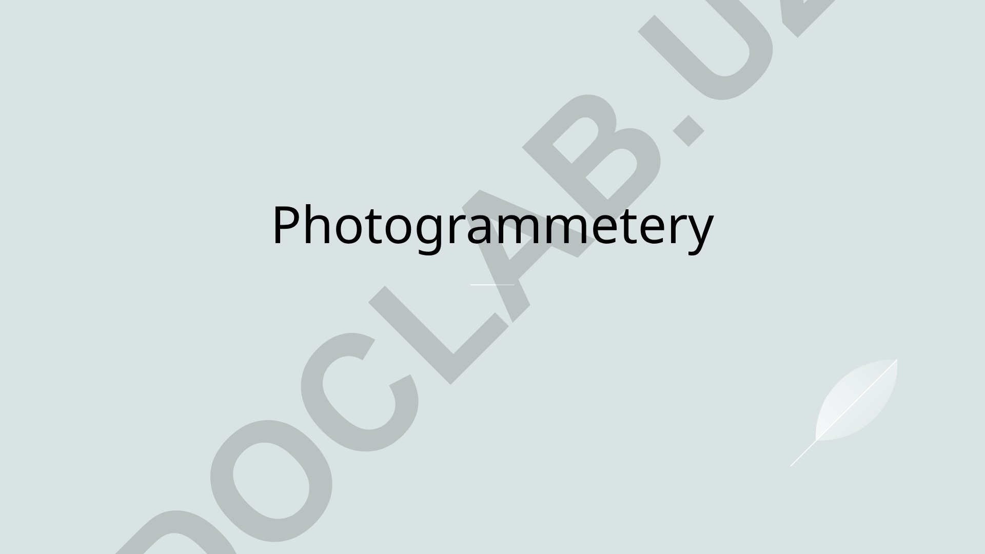 Fotogrammetriya: Aniq xaritalash va 3D modellashtirish