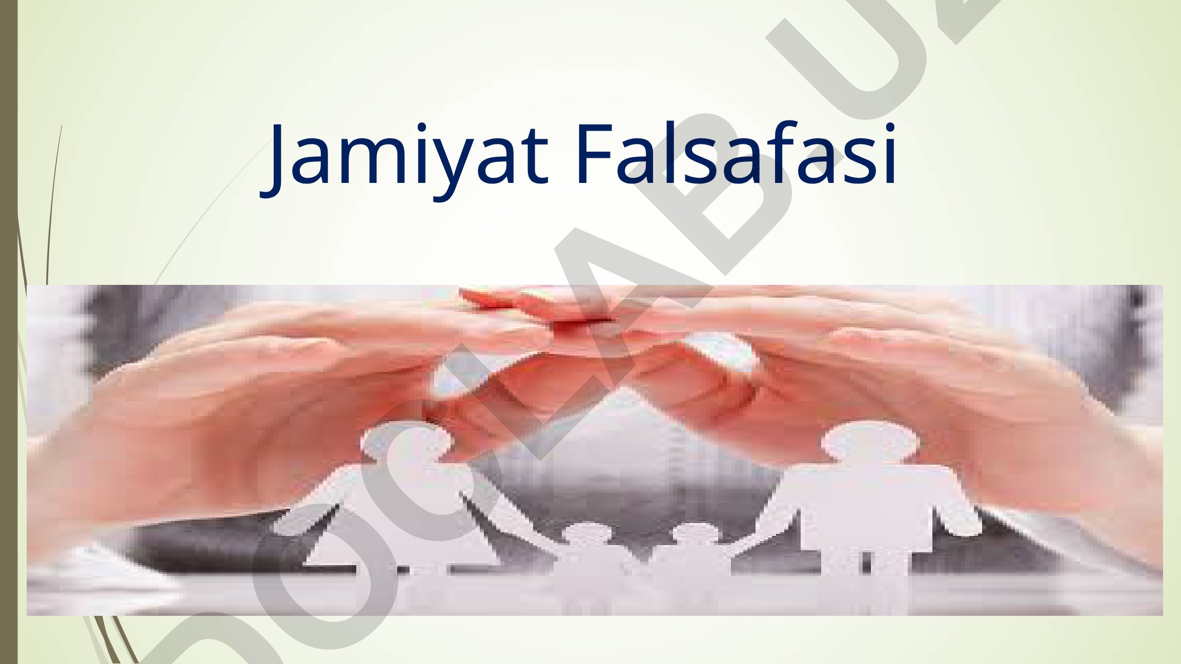Jamiyat falsafasi: mohiyati, rivojlanish bosqichlari va asoslari