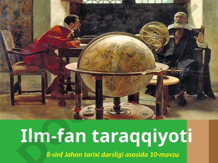 XVI-XVII asrlarda ilm-fan taraqqiyoti va tabiat fanlari
