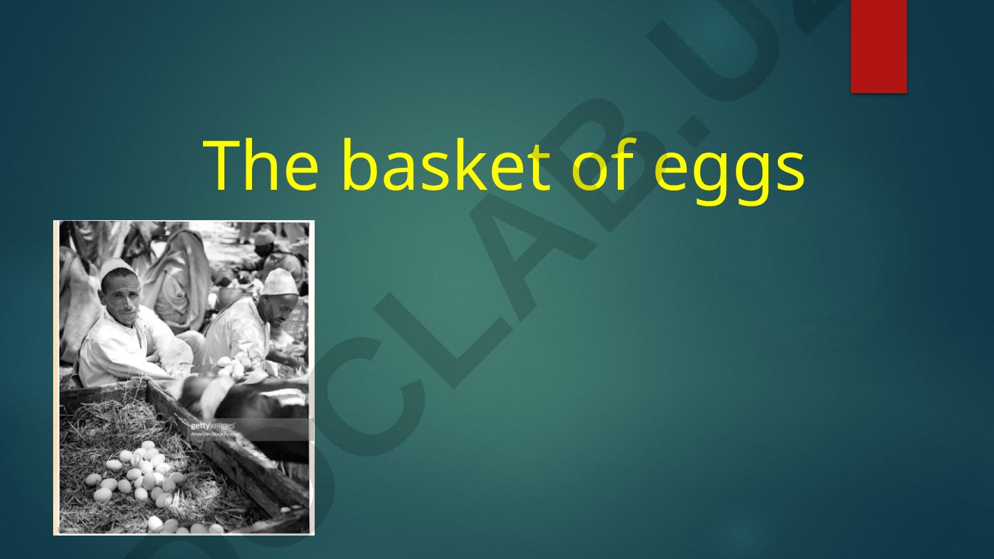 The basket of eggs