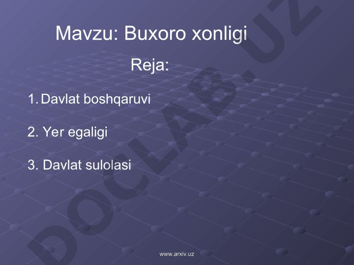 Buxoro xonligi