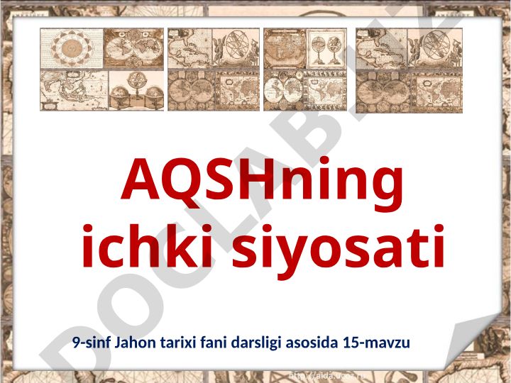 AQSHda ishchilar sinfi huquqlari uchun kurash