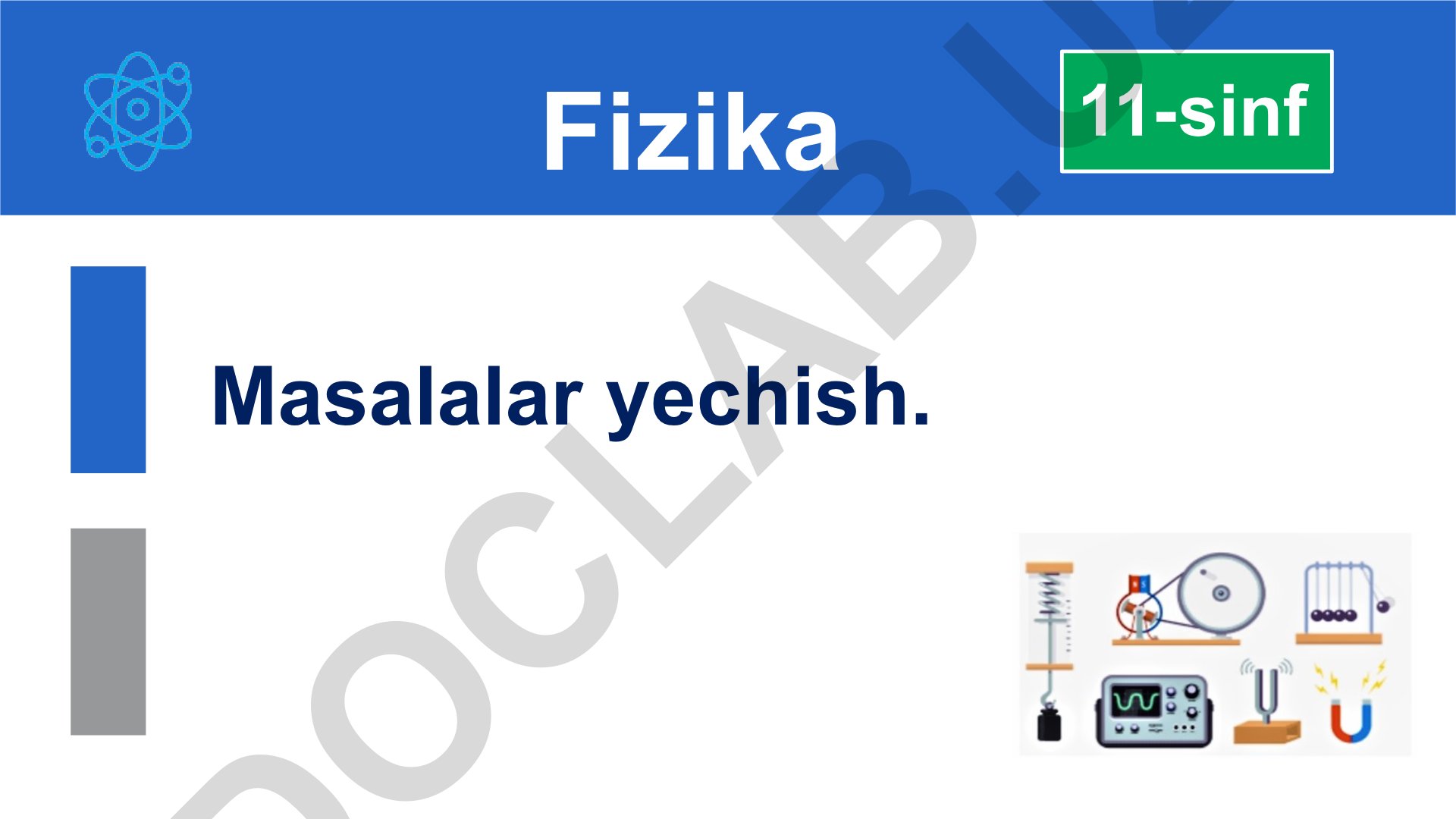 Fizika masalalari: foton energiyasi, impulsi va fotoeffekt