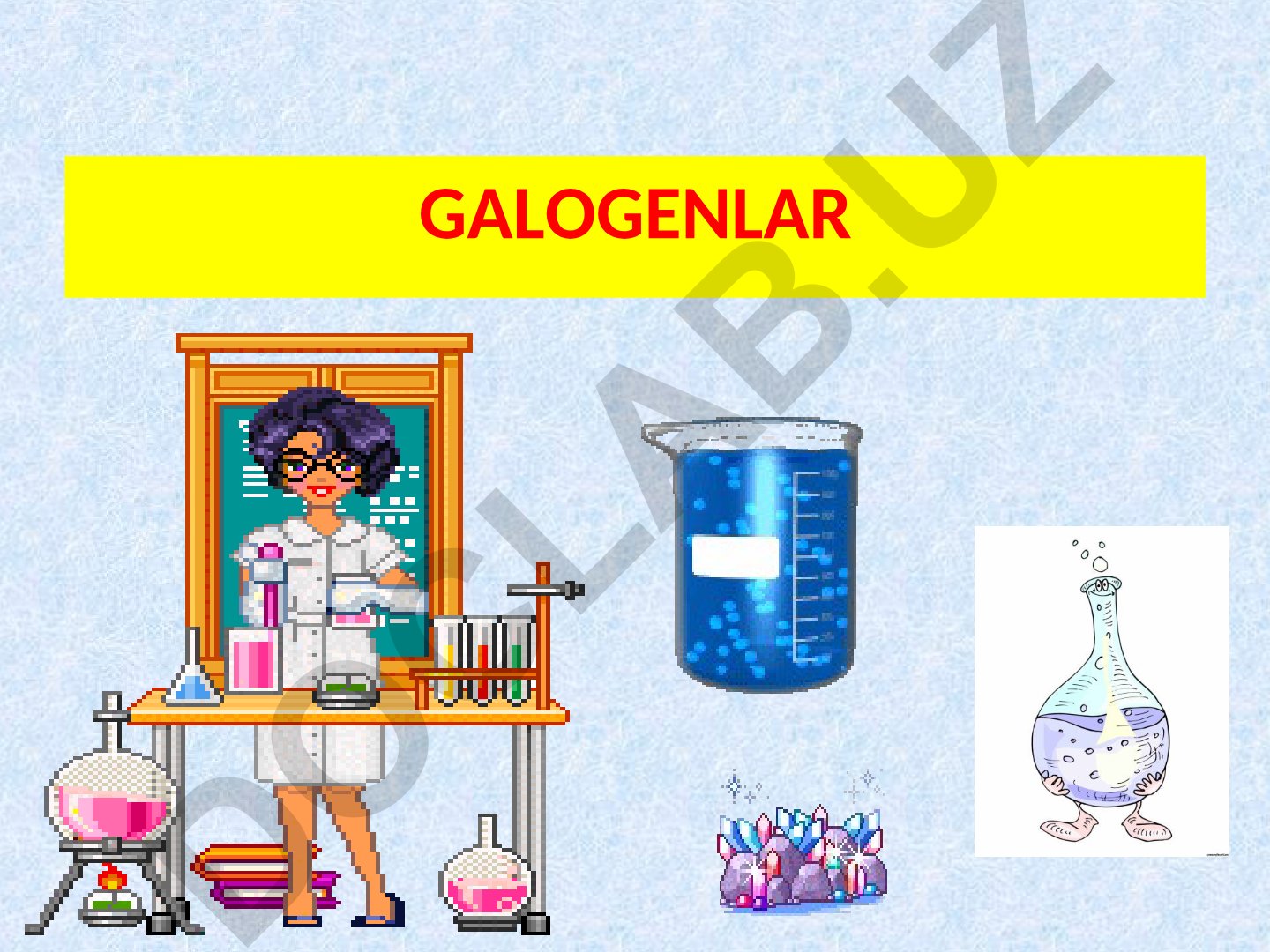 Galogenlar: VII guruh elementlari va ularning xossalari