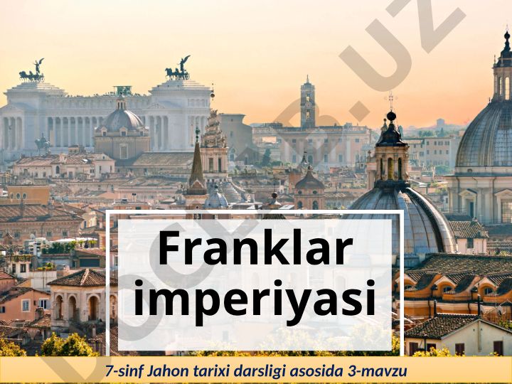 Buyuk Karl va Frank imperiyasi tarixi