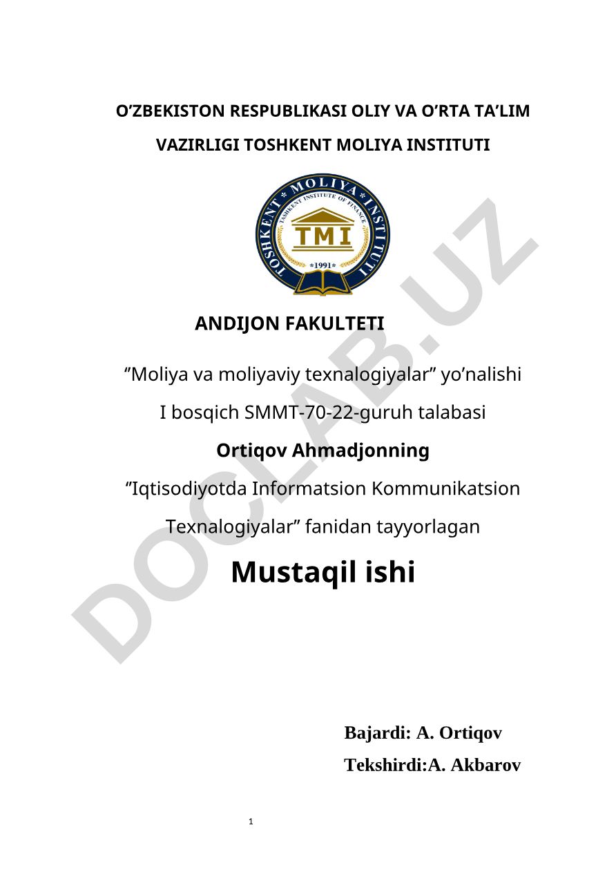 Ijtimoiy saytlarda biznesni rivojlanishi va iqtisodiy samaradorligi