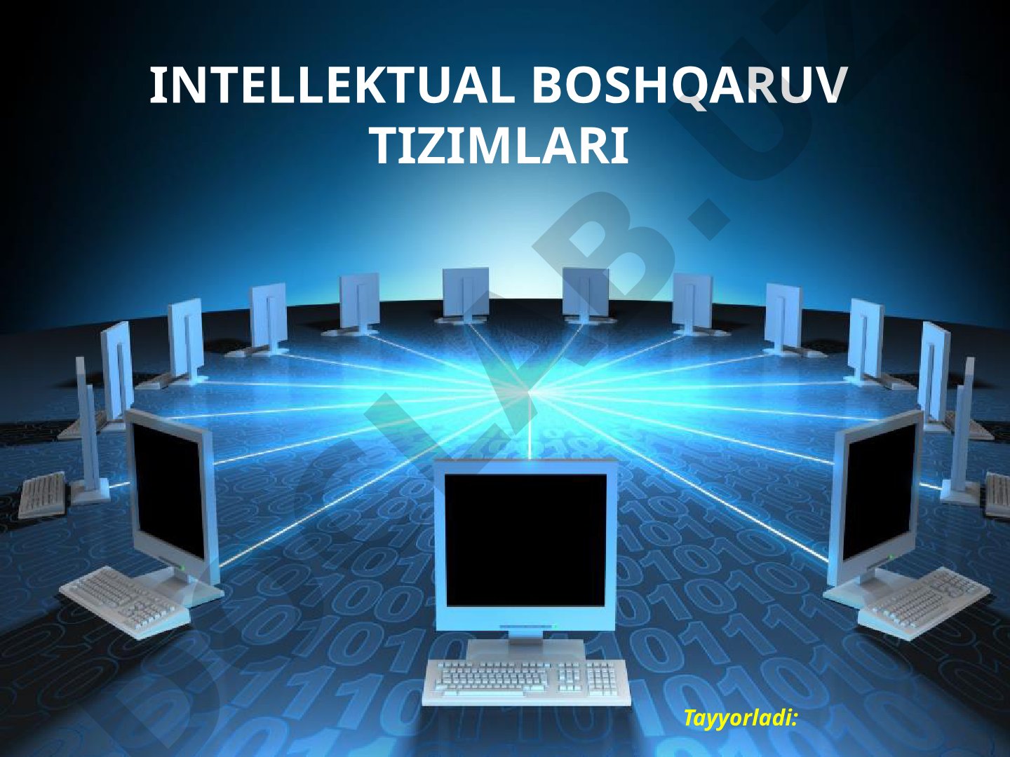 Intellektual boshqaruv tizimlari