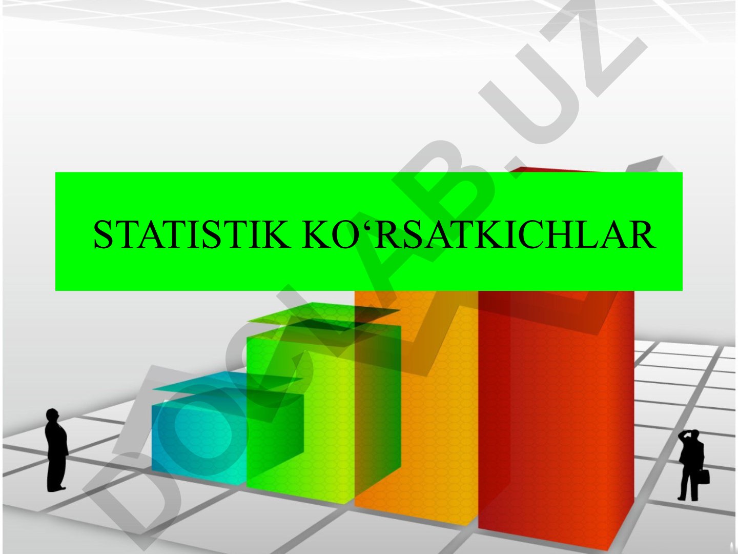 Statistik ko'rsatkichlarning mohiyati va turlari