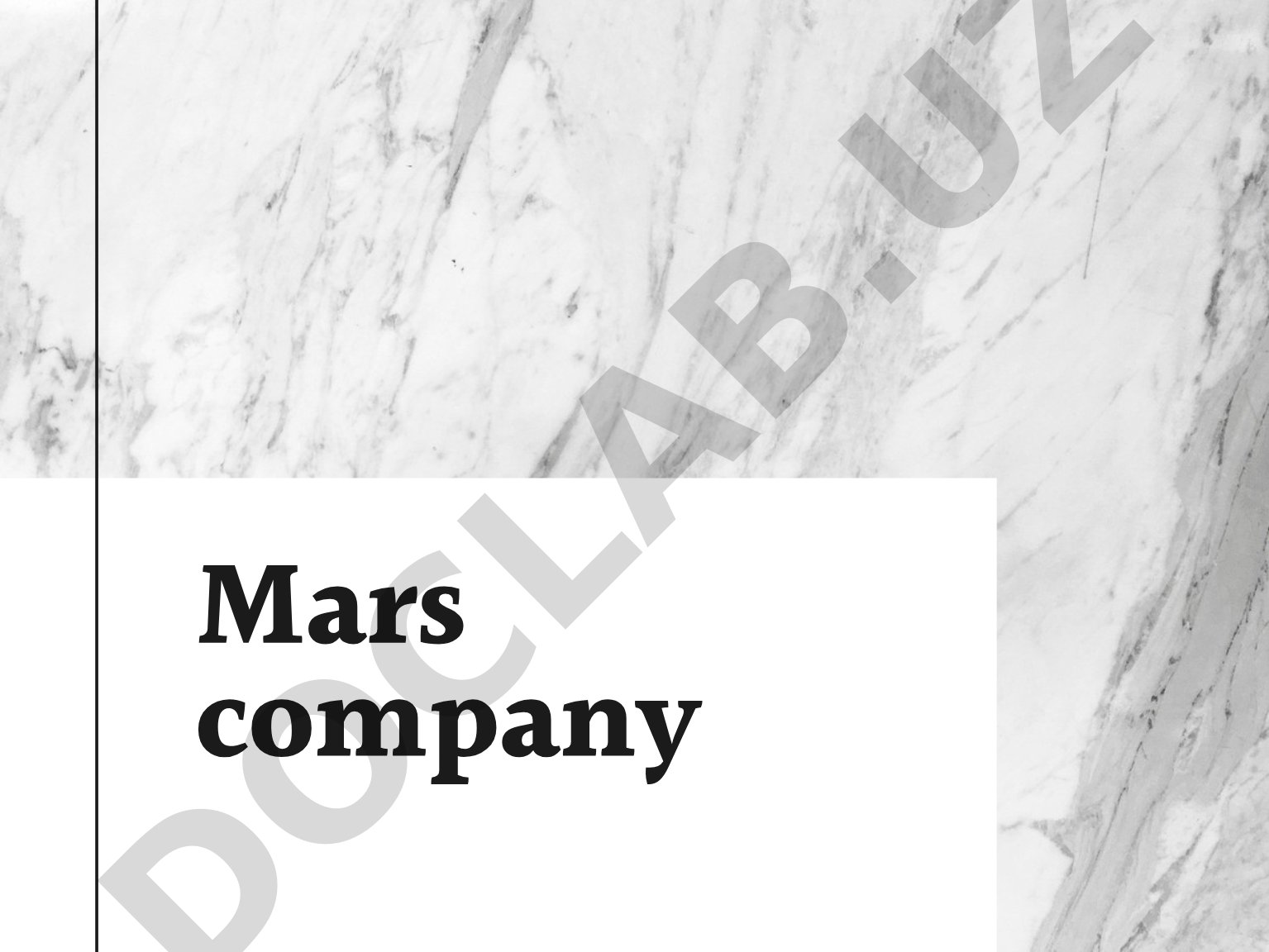 Mars company and Bounty product analysis
