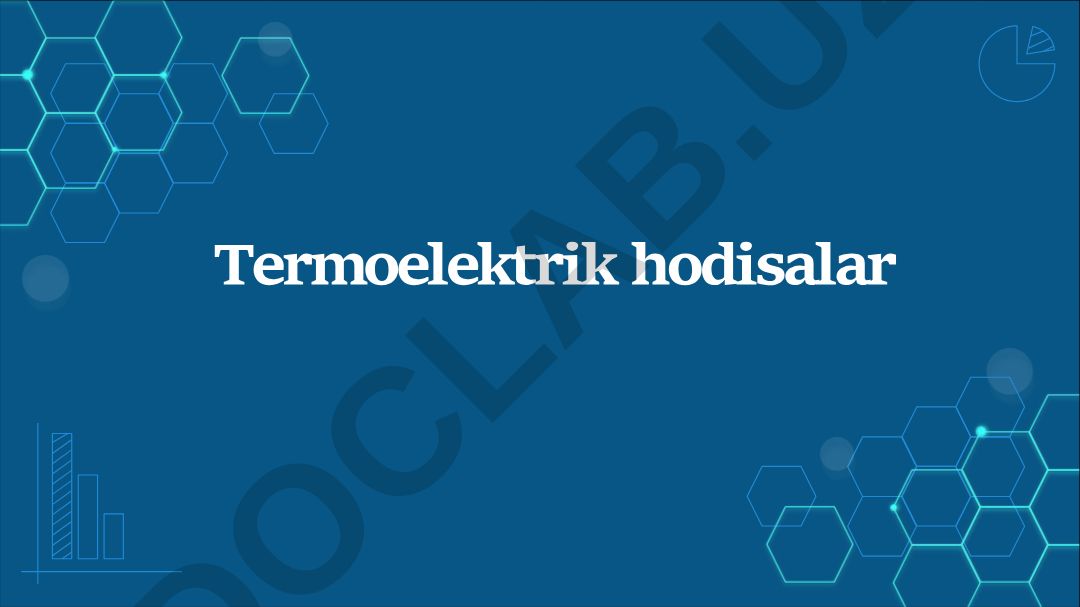 Termoelektrik hodisalar