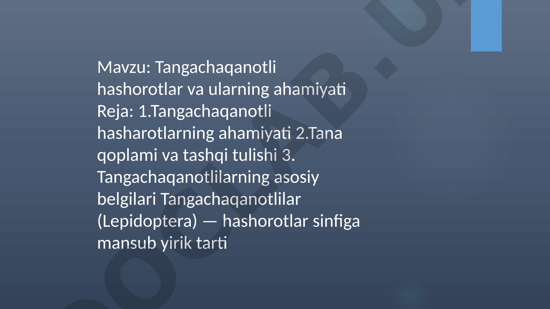 Tangachaqanotli hashorotlar va ularning ahamiyati