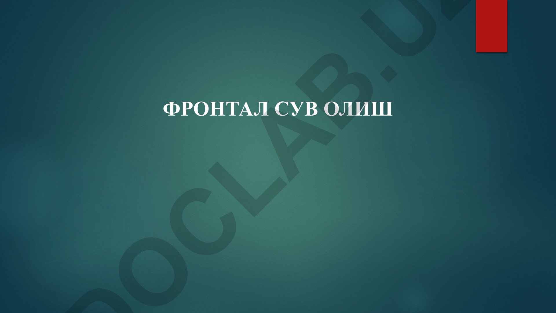 Фронтальный водозабор в гидротехнических сооружениях