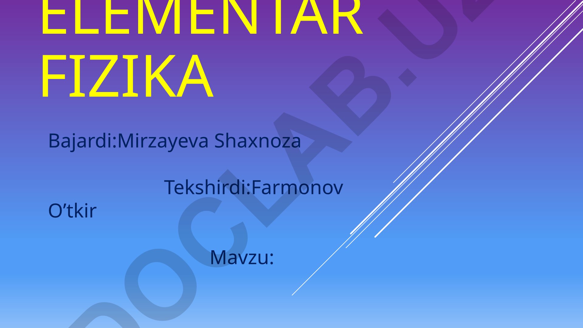 Atom yadro va zarralarning rivojlanish tarixi, radioaktivlik kashf etilishi va yemirilish turlari