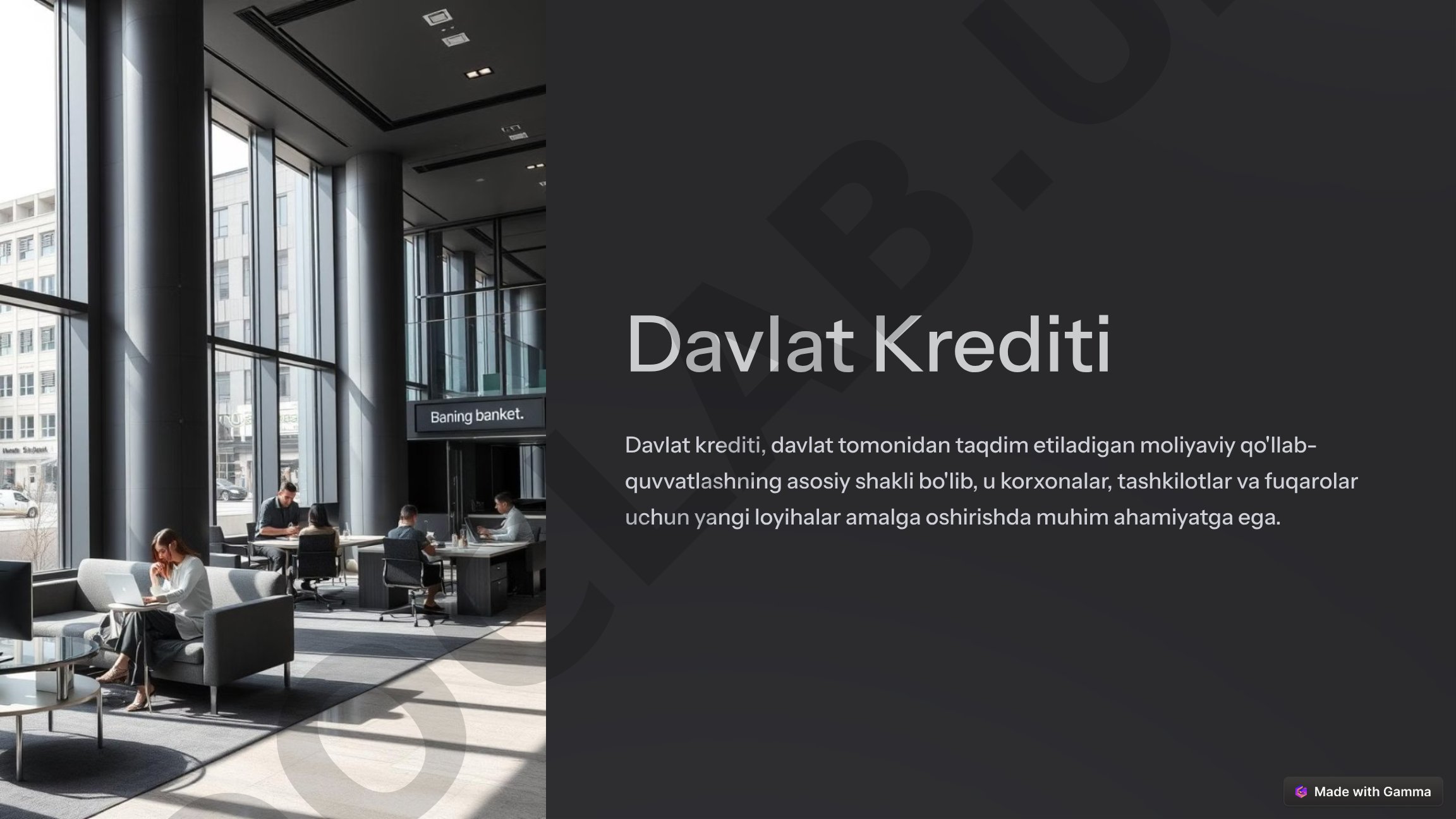 Davlat Krediti