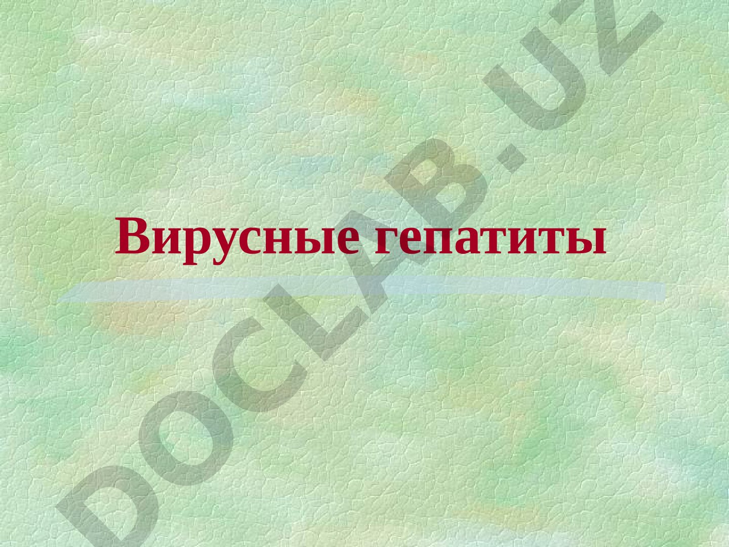 Вирусные гепатиты Гепатология: что нового для совершенствования мастерства клинициста?
