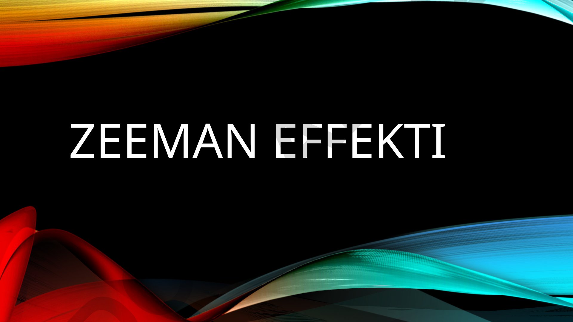 Zeeman effekti: kashf etilishi, fizik mohiyati va turlari