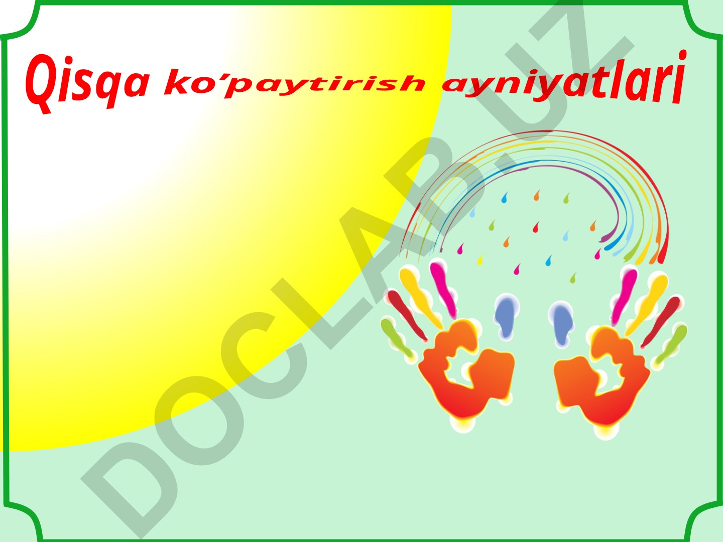 Qisqa ko'paytirish formulalari va algebraik ifodalar